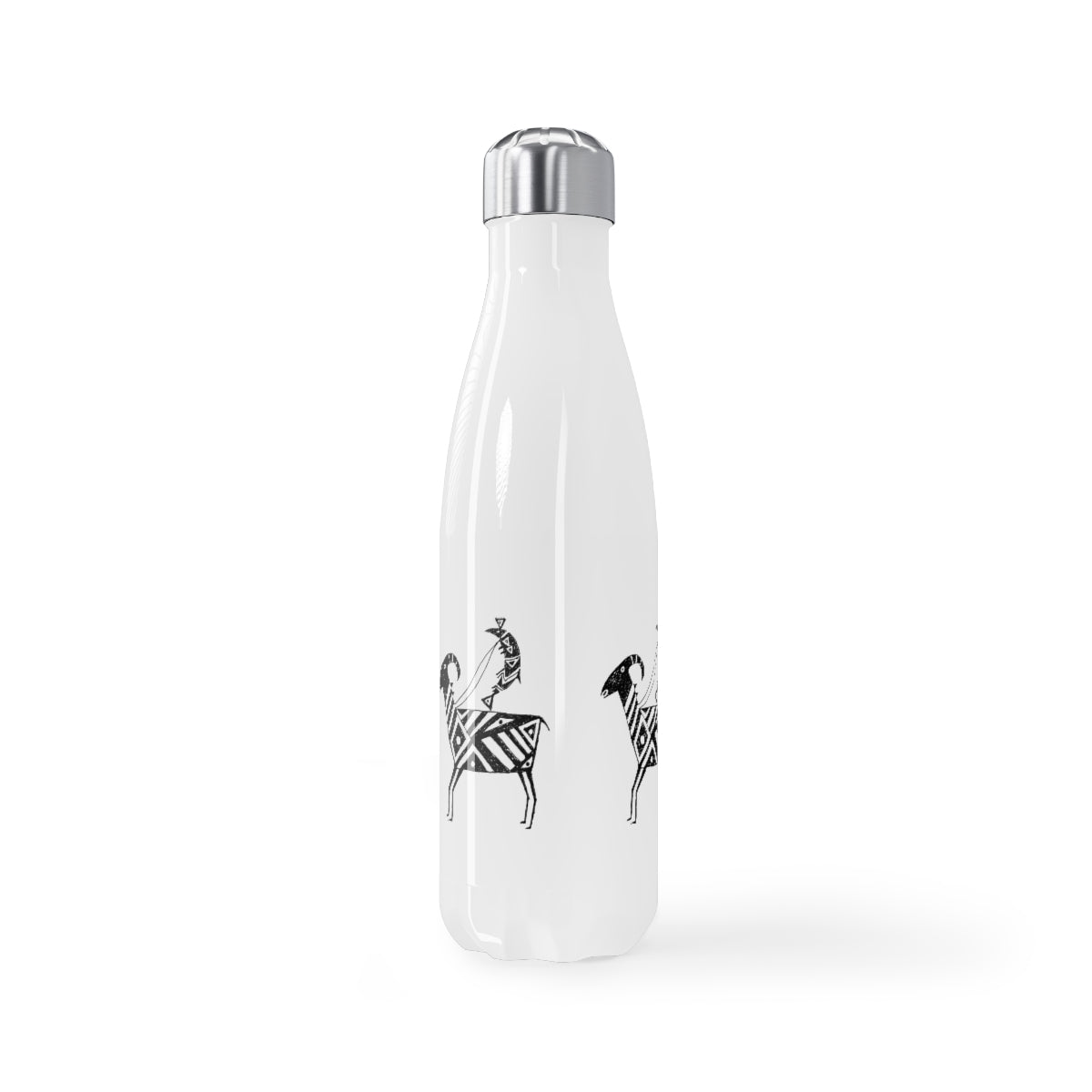 HW Fish Gallop Stainless Steel Water Bottle, 17oz