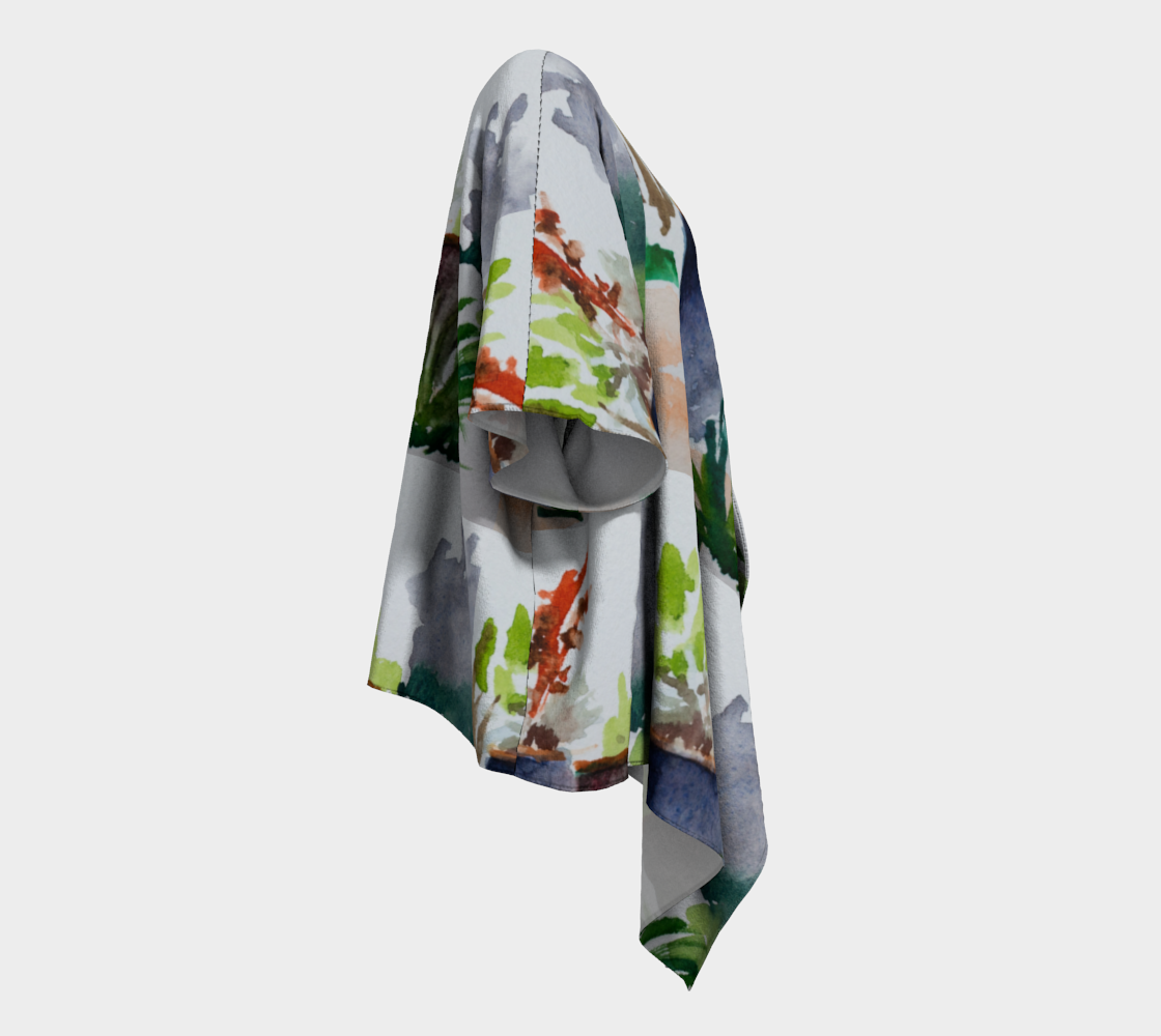 HW Zen Garden Draped Kimono