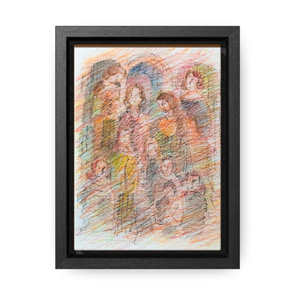 HW Muse Gallery Canvas Wraps, Vertical Frame