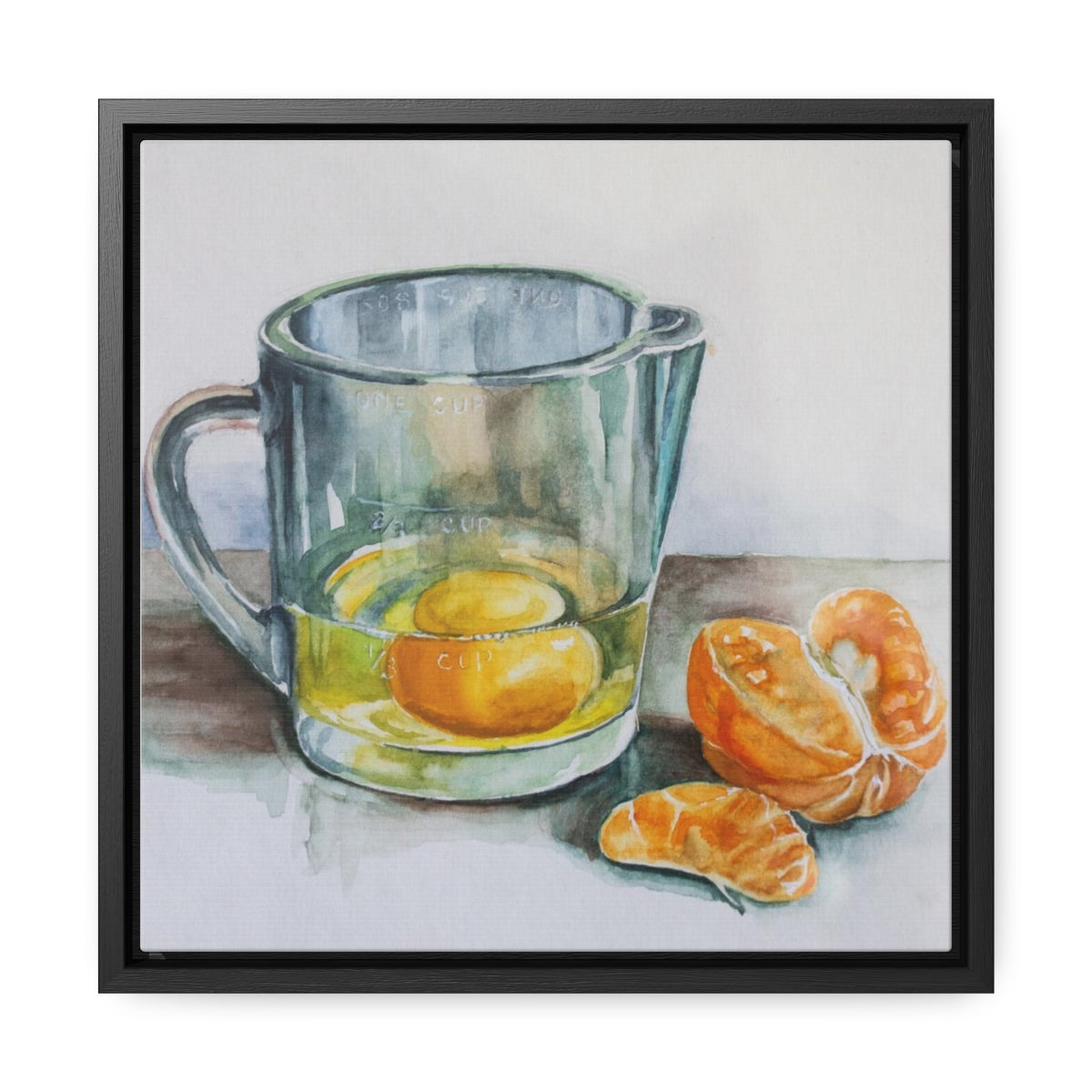 HW Citrus Gallery Canvas Wraps, Square Frame