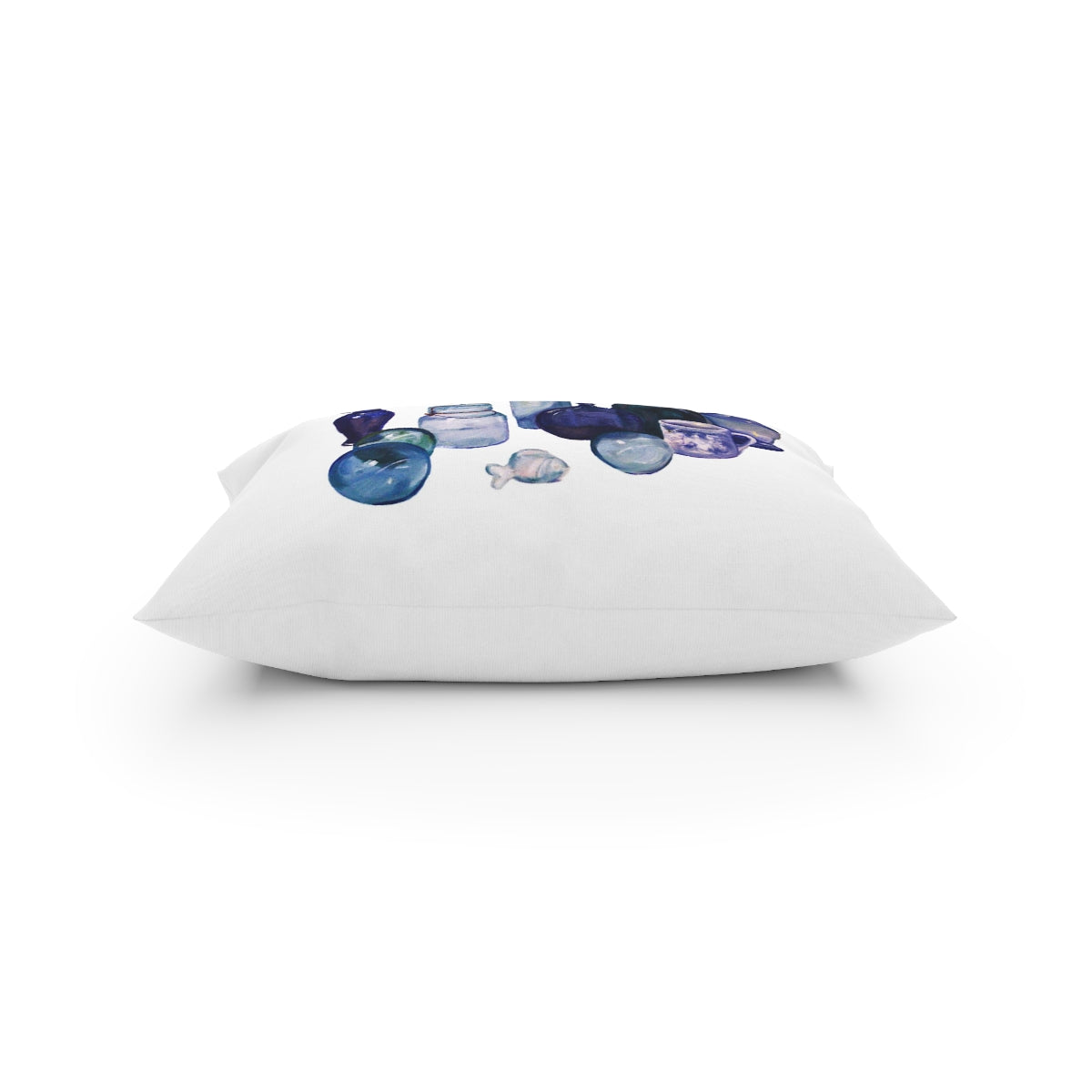 HW Blue Bottles Pillow