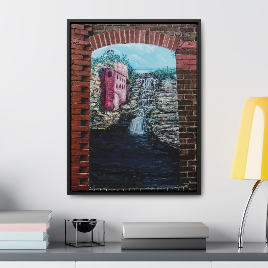 First Dam Gallery Canvas Wraps, Vertical Frame