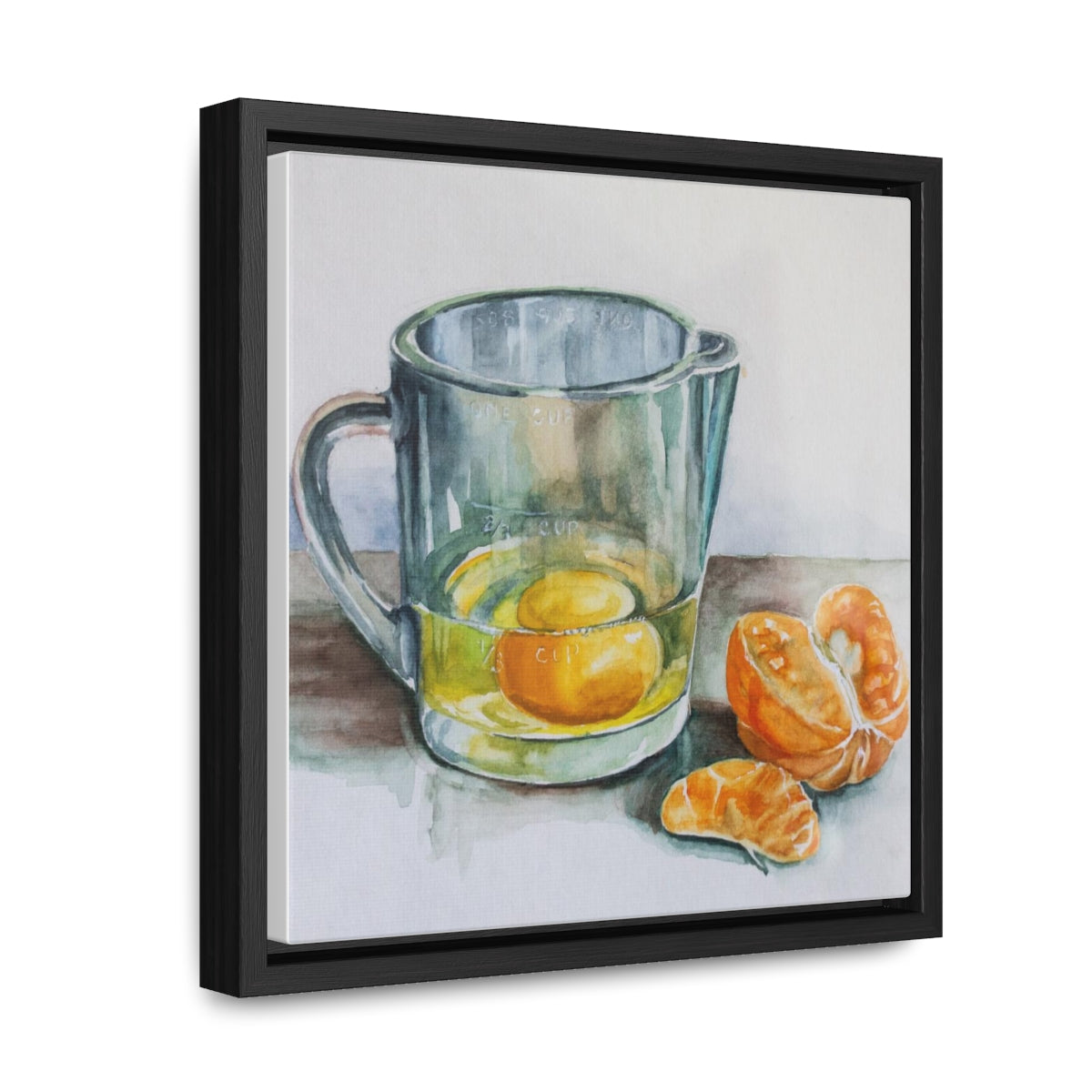 HW Citrus Gallery Canvas Wraps, Square Frame