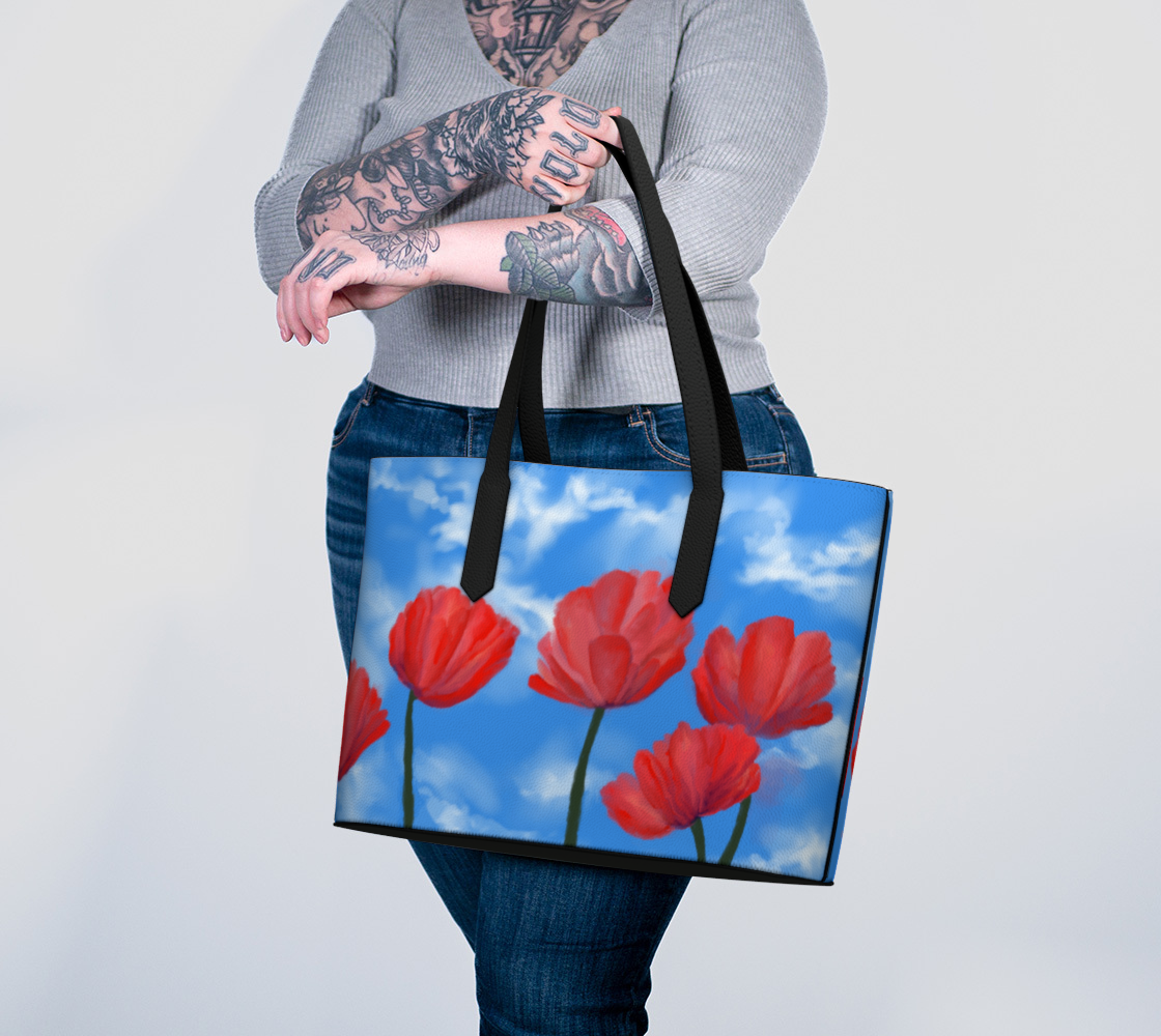 Song to the Sky Vegan Leather Tote