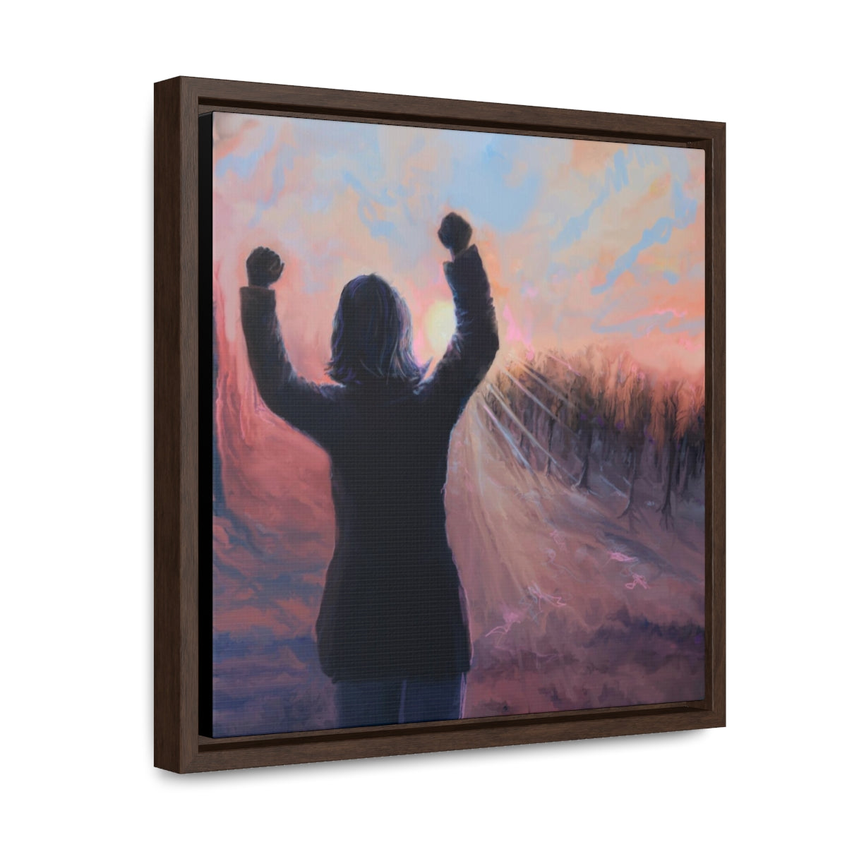 Revel Gallery Canvas Wraps, Square Frame