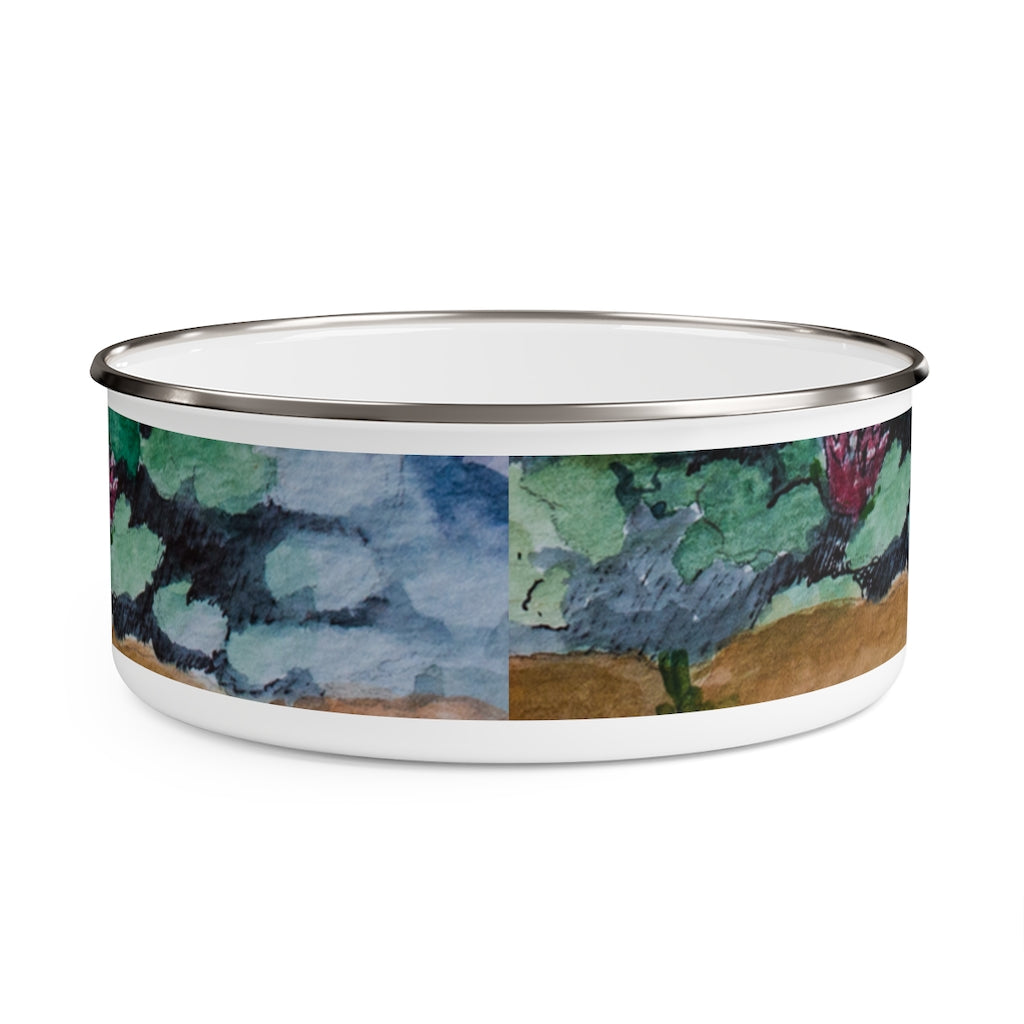 HW Lilypad Enamel Bowl