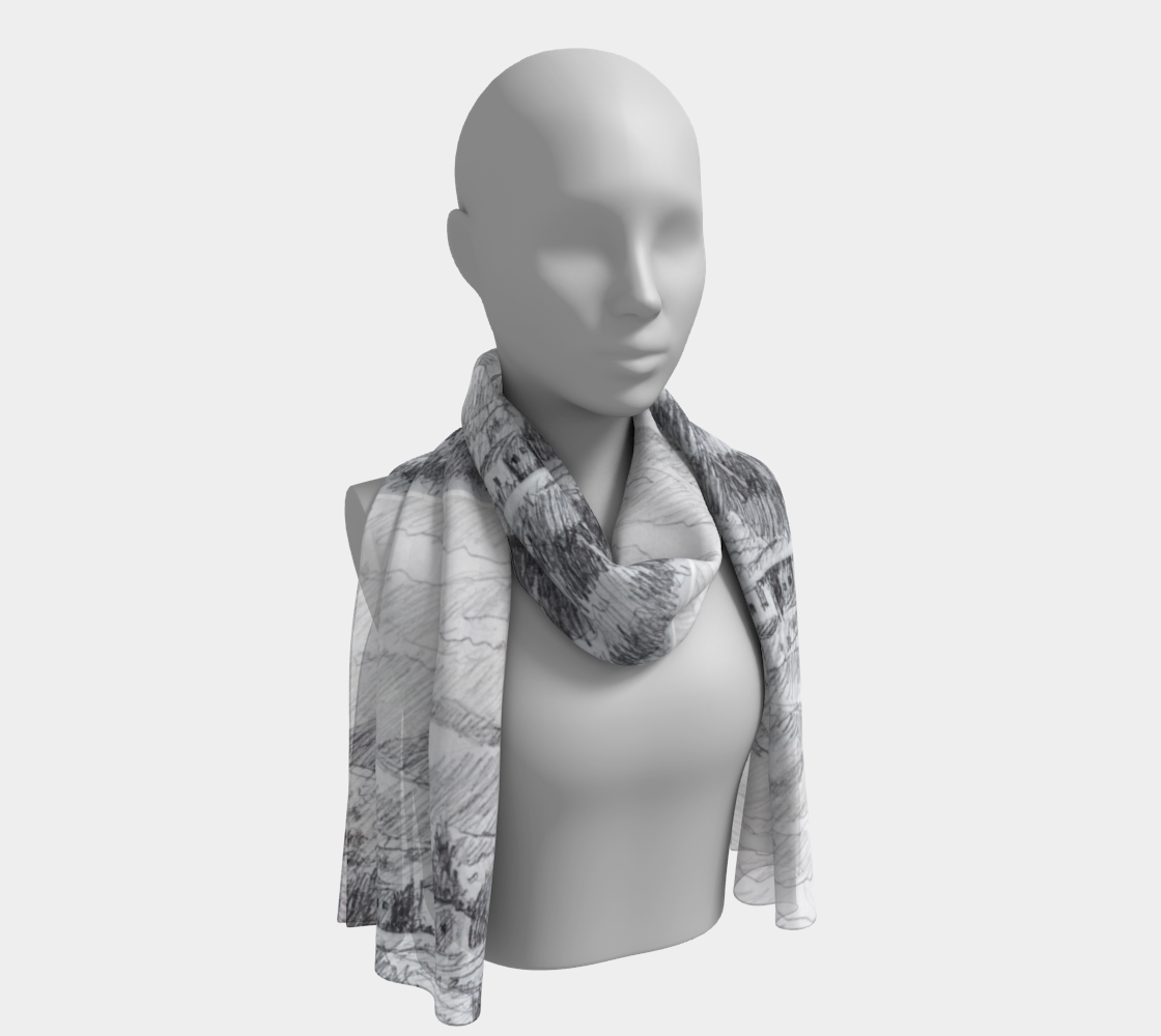 HW NM Memory View Scarf