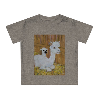 Alpaca Joy Baby T-Shirt.