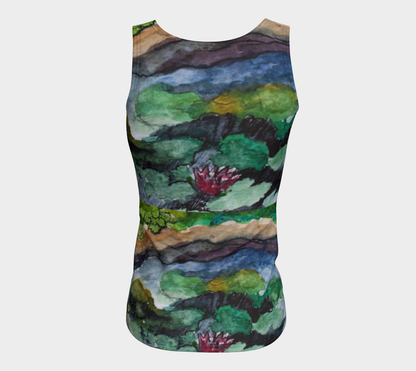 HW Lilypad Long Fitted Tank Top