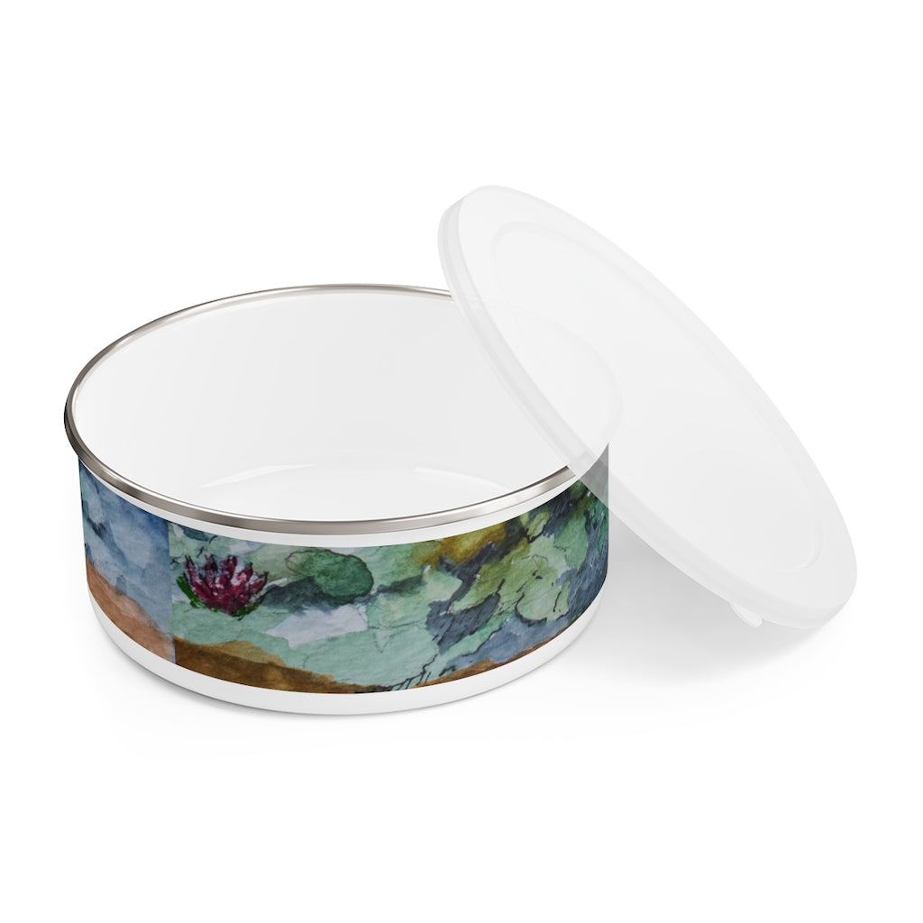 HW Lilypad Enamel Bowl