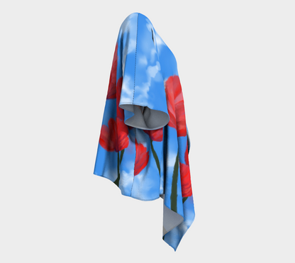 Song for the Sky Draped Kimono