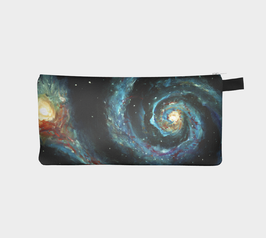 Whirlpool Galaxy Pencil Case