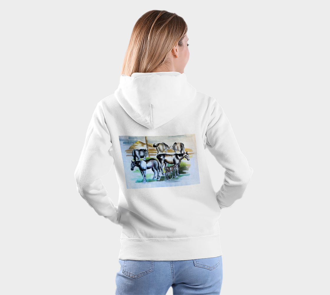 HW Horses Pullover Hoodie