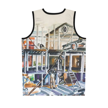 HW Construction Basketball Jersey (AOP)