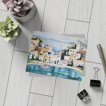 HW Watercolor City Greeting Card Bundles (10, 30, 50 pcs)