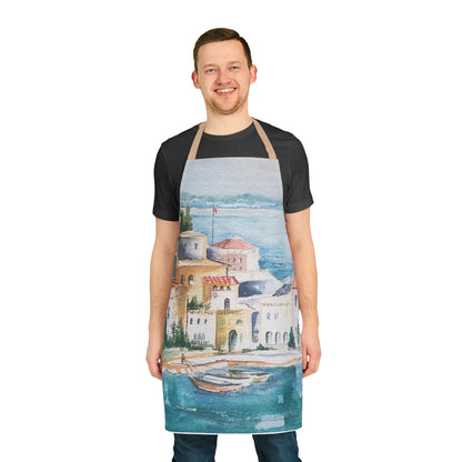 HW Watercolor City Apron