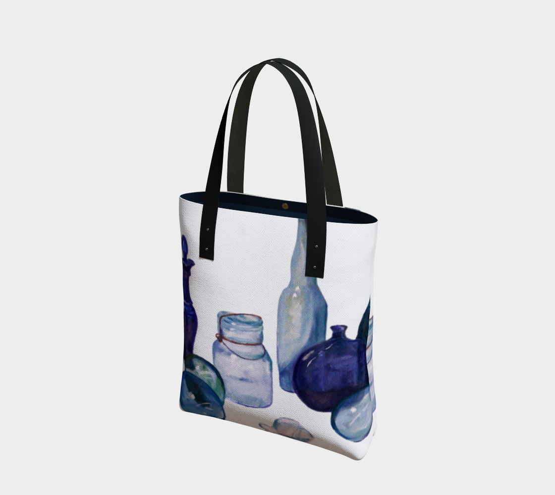 HW Blue Bottles Tote Bag