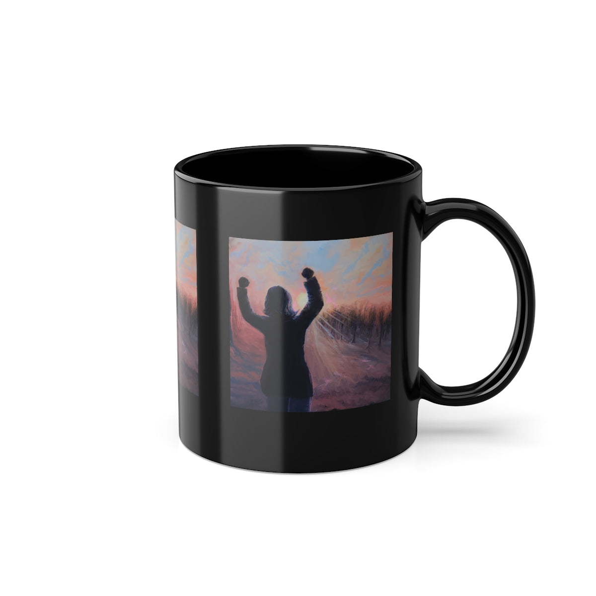 Revel Black Coffee Cup, 11oz