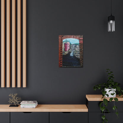 First Dam Satin Canvas, Stretched