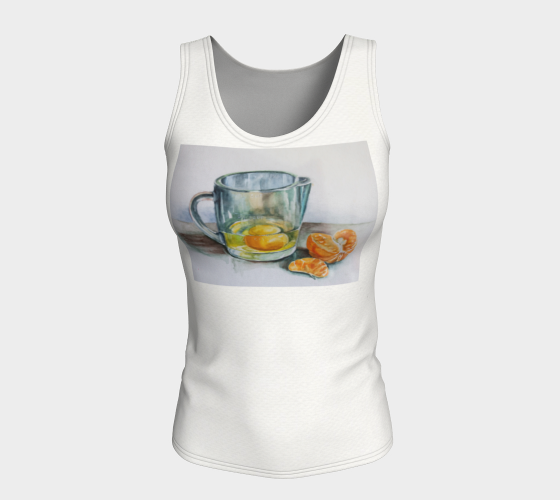 HW Citrus Long Fitted Tank Top