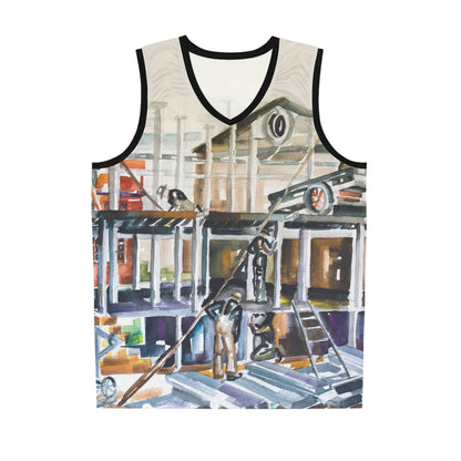 HW Construction Basketball Jersey (AOP)