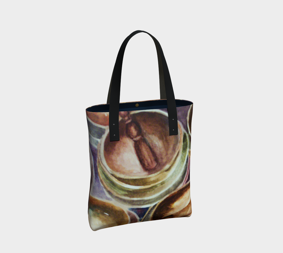 HW Singing Bowls Tote Bag