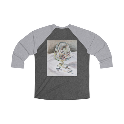 HW Jar of Sea Unisex Tri-Blend 3\4 Raglan Tee