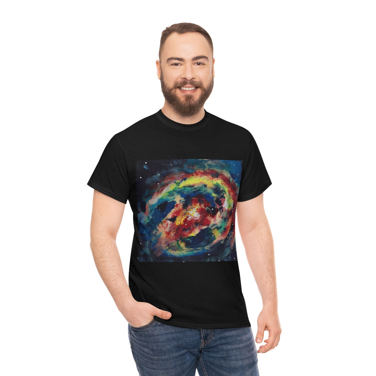 Nebula Unisex Heavy Cotton Tee