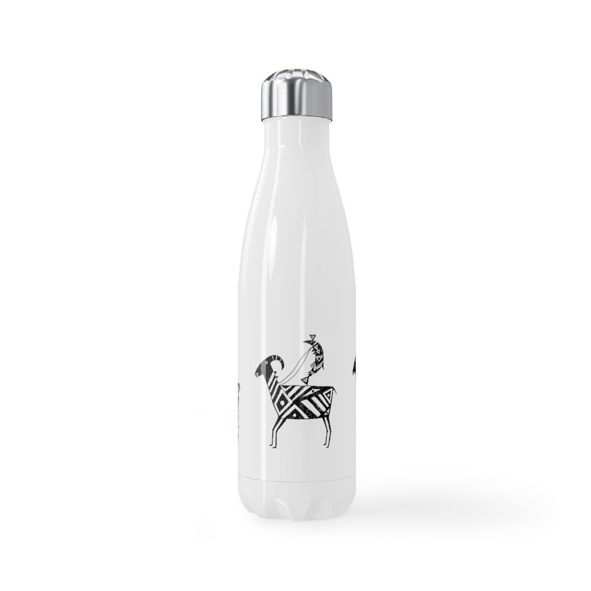 HW Fish Gallop Stainless Steel Water Bottle, 17oz