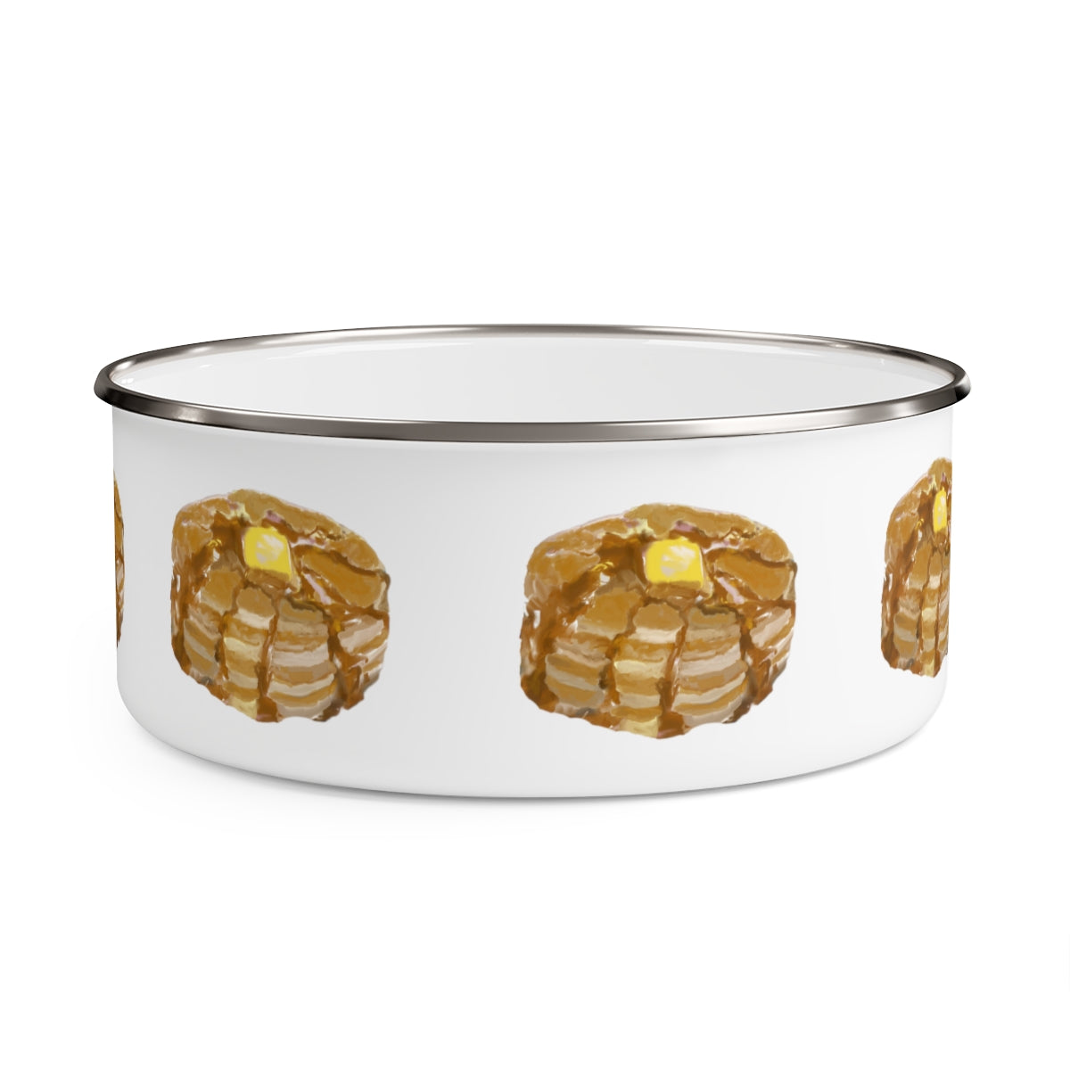 Pancake Lover Enamel Bowl