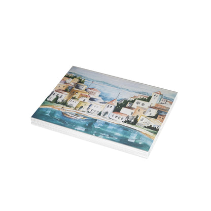 HW Watercolor City Greeting Card Bundles (10, 30, 50 pcs)