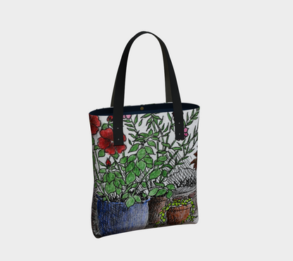 HW Porch Garden Tote Bags