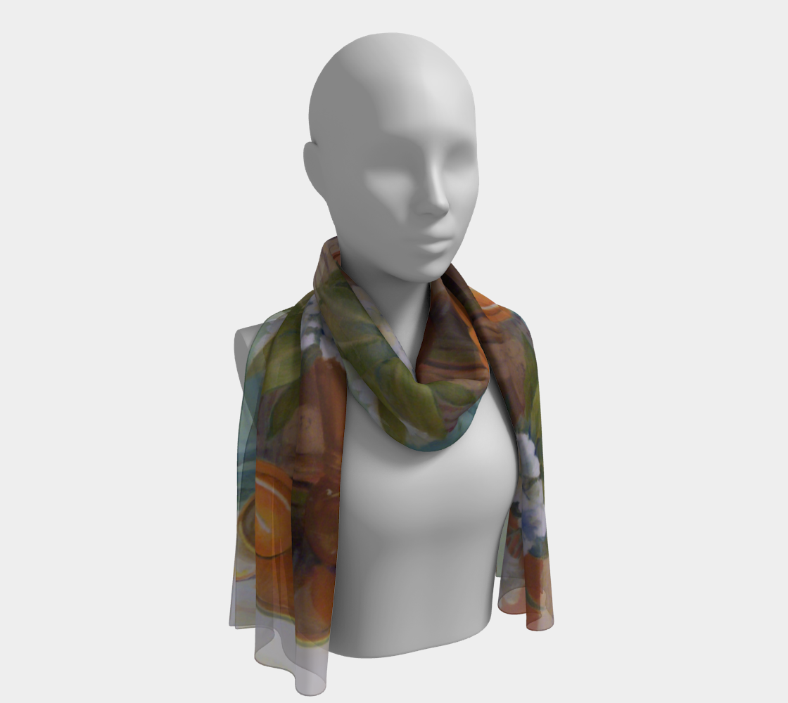 HW Copper Citrus Delight Long Scarf