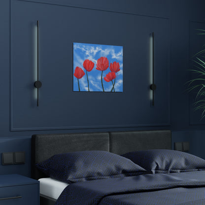 Song to the Sky Satin Posters (300gsm)
