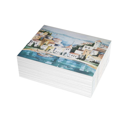 HW Watercolor City Greeting Card Bundles (10, 30, 50 pcs)