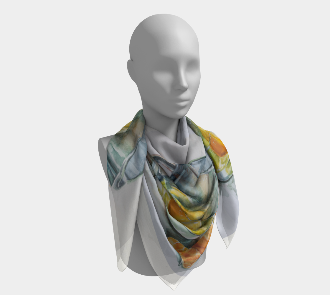 HW Citrus Square Scarf