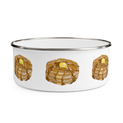 Pancake Lover Enamel Bowl