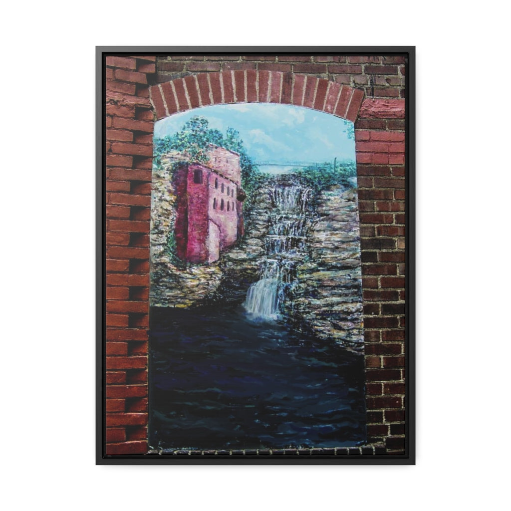 First Dam Gallery Canvas Wraps, Vertical Frame