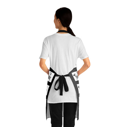 HW Fish Gallop Apron (AOP)