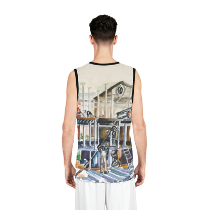 HW Construction Basketball Jersey (AOP)
