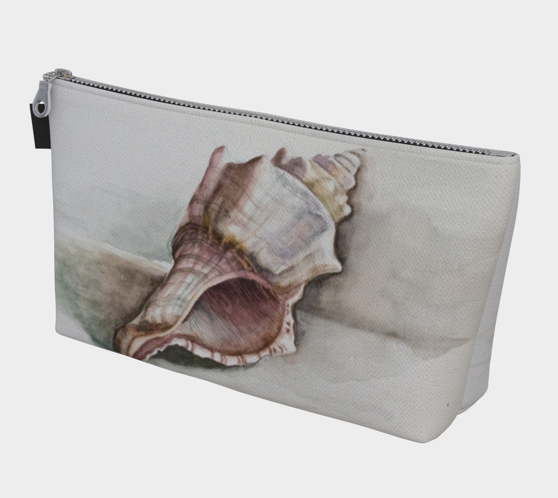 HW Watercolor Shell Makeup Bag