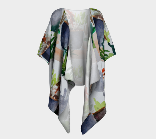 HW Zen Garden Draped Kimono