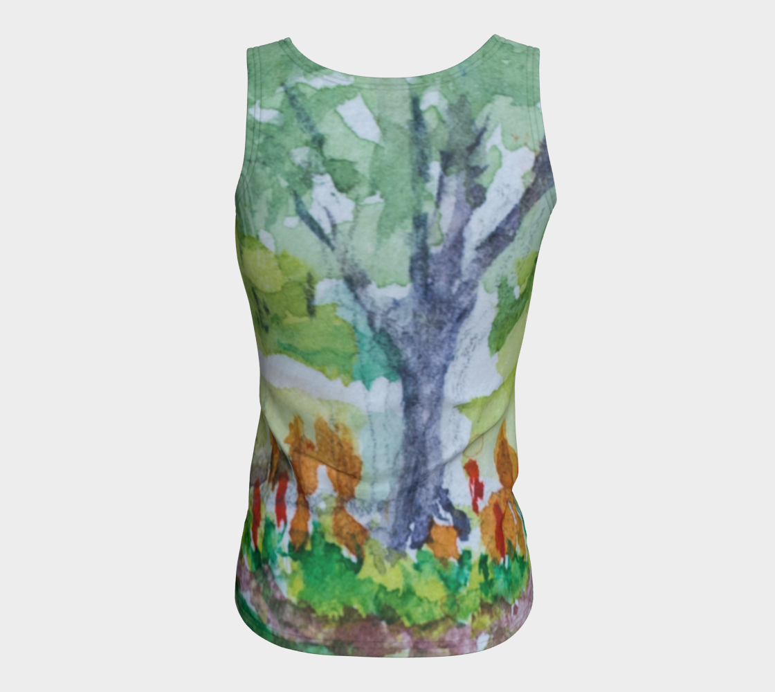 HW New Tree Fitted Tank Top