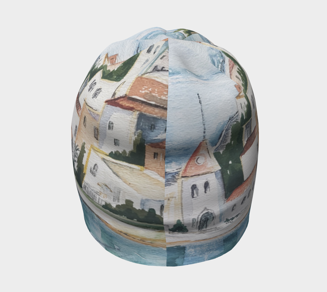 HW Watercolor City Hat