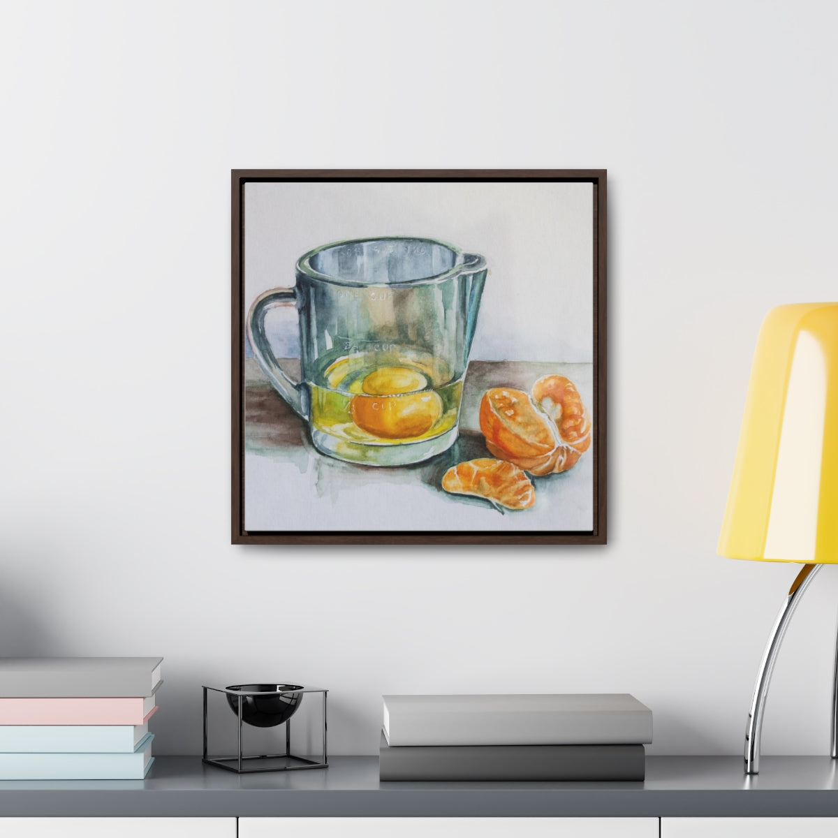 HW Citrus Gallery Canvas Wraps, Square Frame