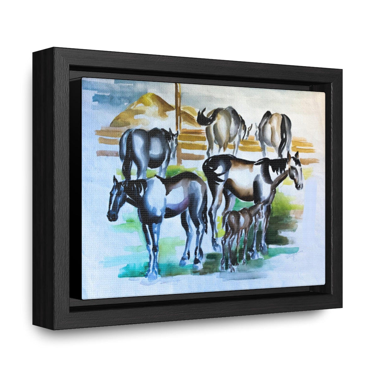 HW Horses Gallery Canvas Wraps, Horizontal Frame