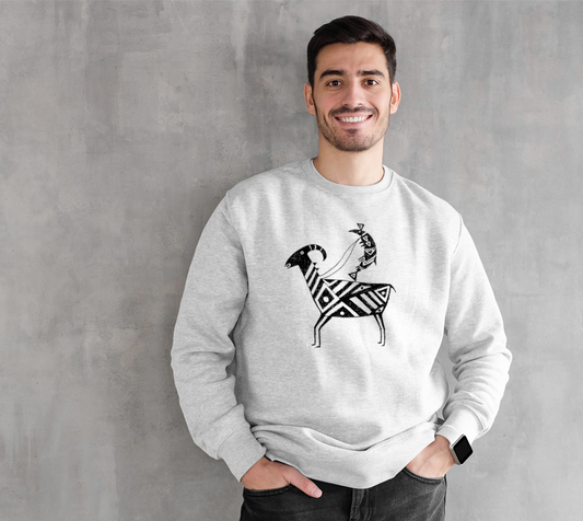 HW Fish Gallop Crewneck Sweatshirt