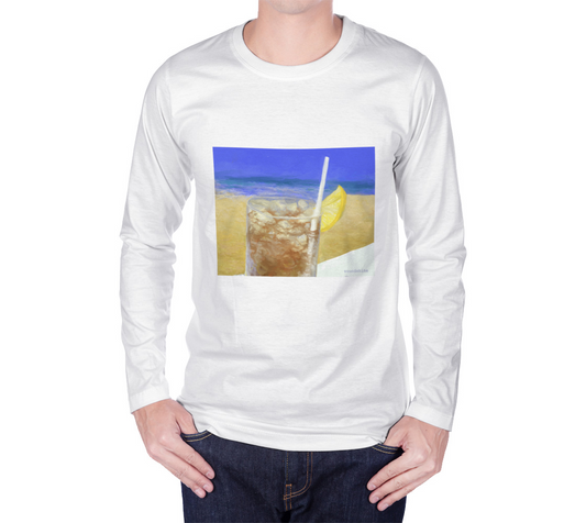 Iced Tea By the Sea Long Sleeve Tee Shirt