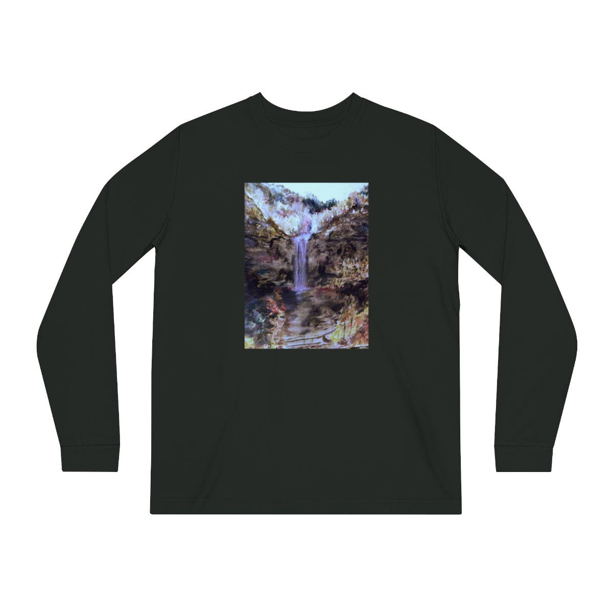 Visions of Taughannock Unisex Organic Long Sleeve Tee