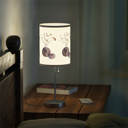 HW Unfinished Watercolor Lamp on a Stand, US|CA plug